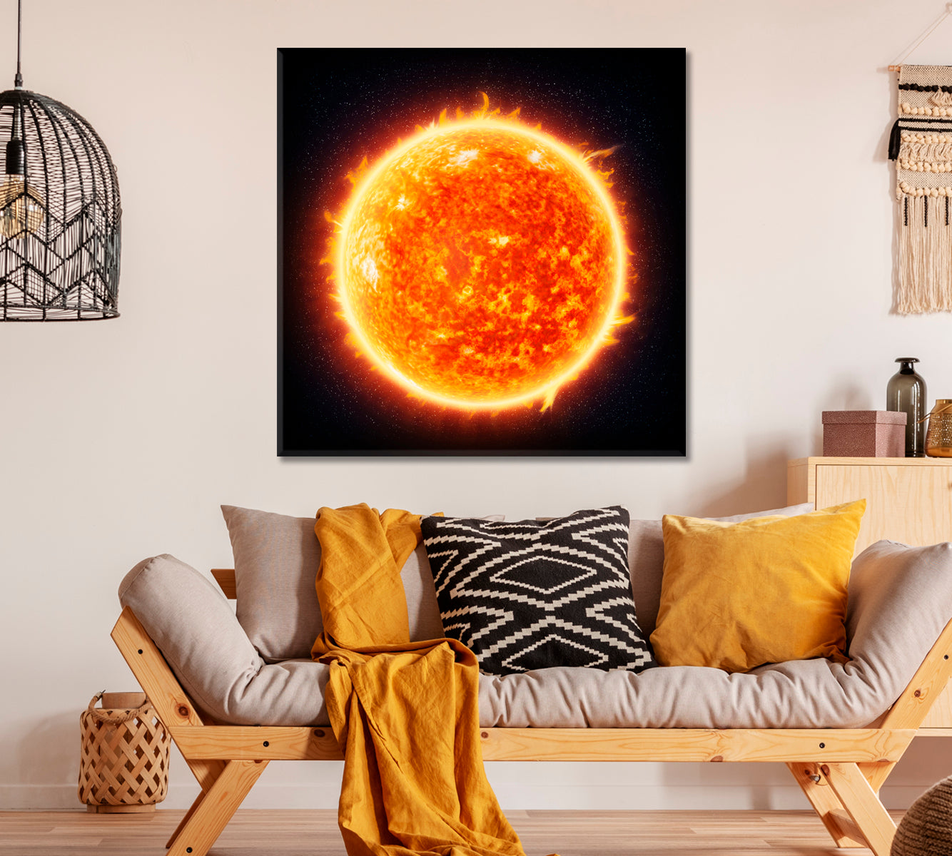 Sun Canvas Print ArtLexy   