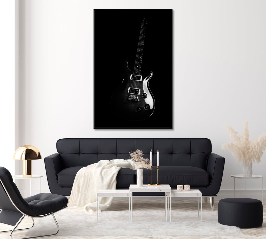 Electric Guitar Canvas Print ArtLexy   