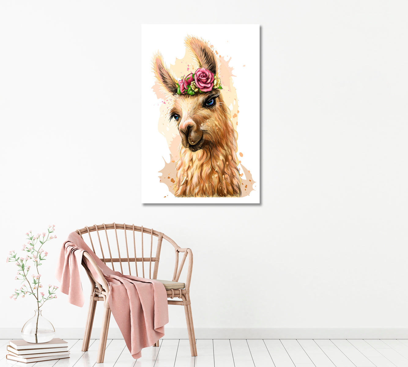 Alpaca Canvas Print ArtLexy   