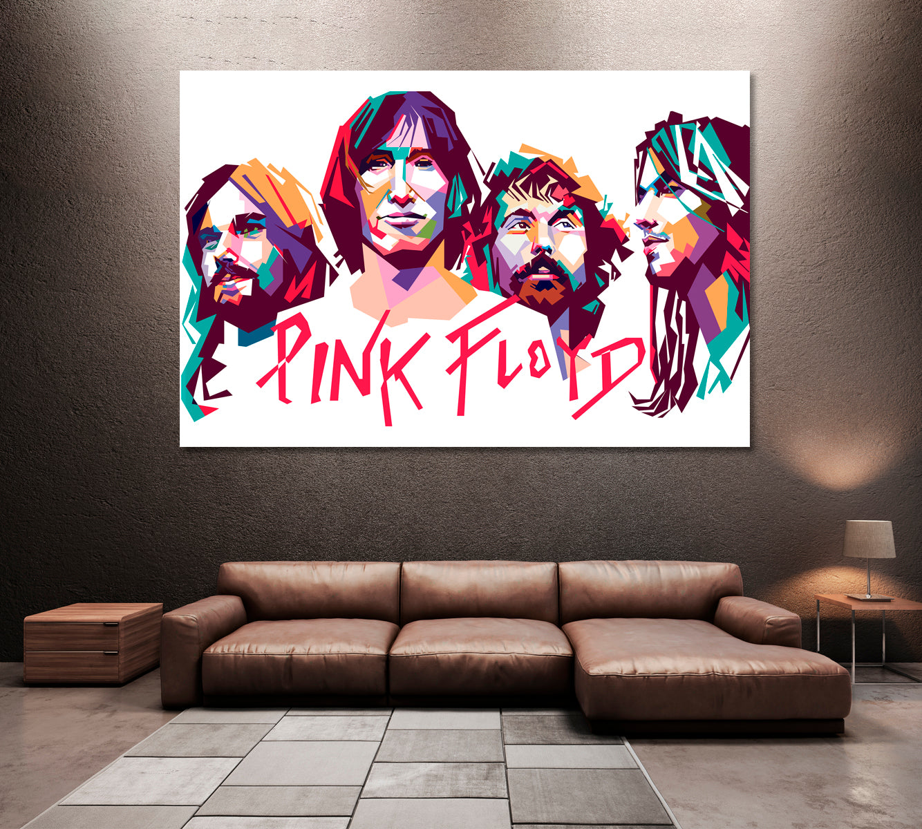 Pink Floyd Canvas Print ArtLexy   