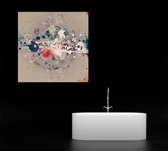 Abstract Paint Splashes Canvas Print ArtLexy   