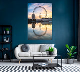 London Eye Canvas Print ArtLexy   