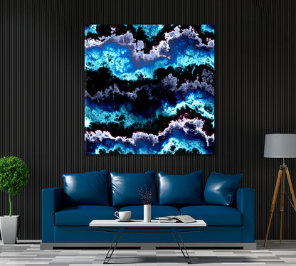 Marble Clouds Canvas Print ArtLexy   