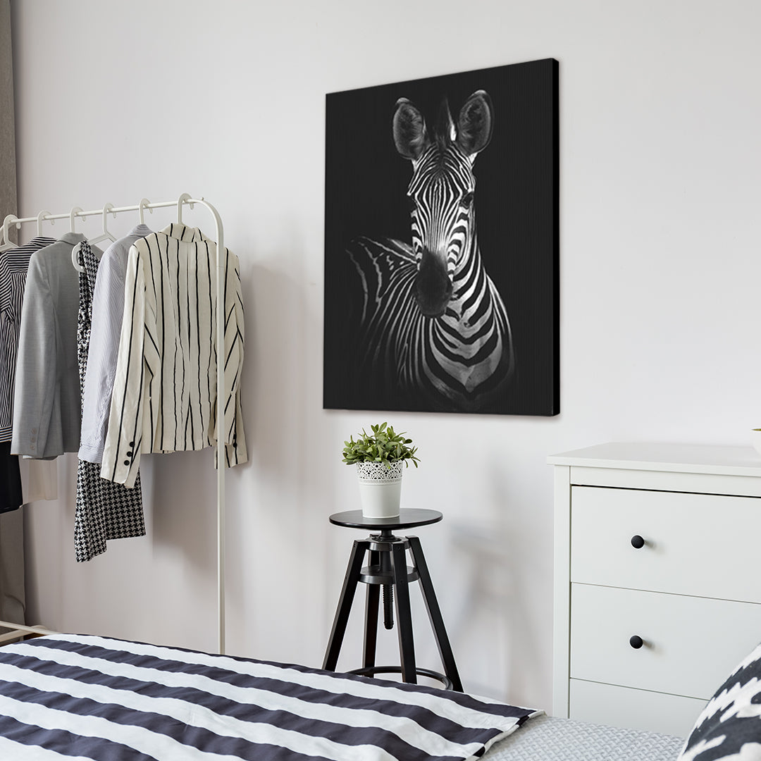 Zebra Canvas Print ArtLexy   