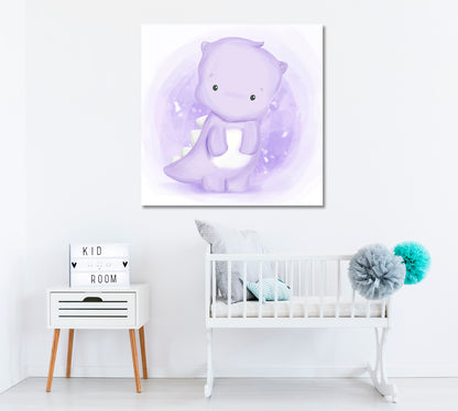 Cute Baby Dragon Canvas Print ArtLexy   
