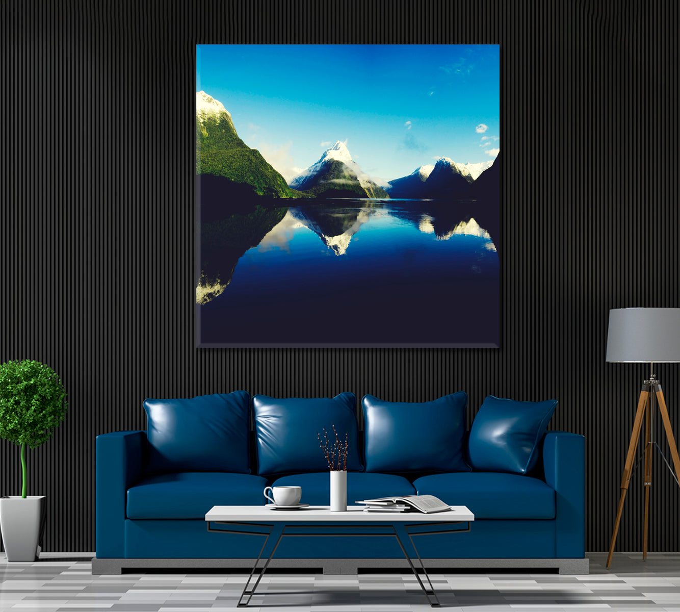 Milford Sound Fiordland New Zealand Canvas Print ArtLexy   
