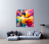 Abstract Colorful Clouds Canvas Print ArtLexy   