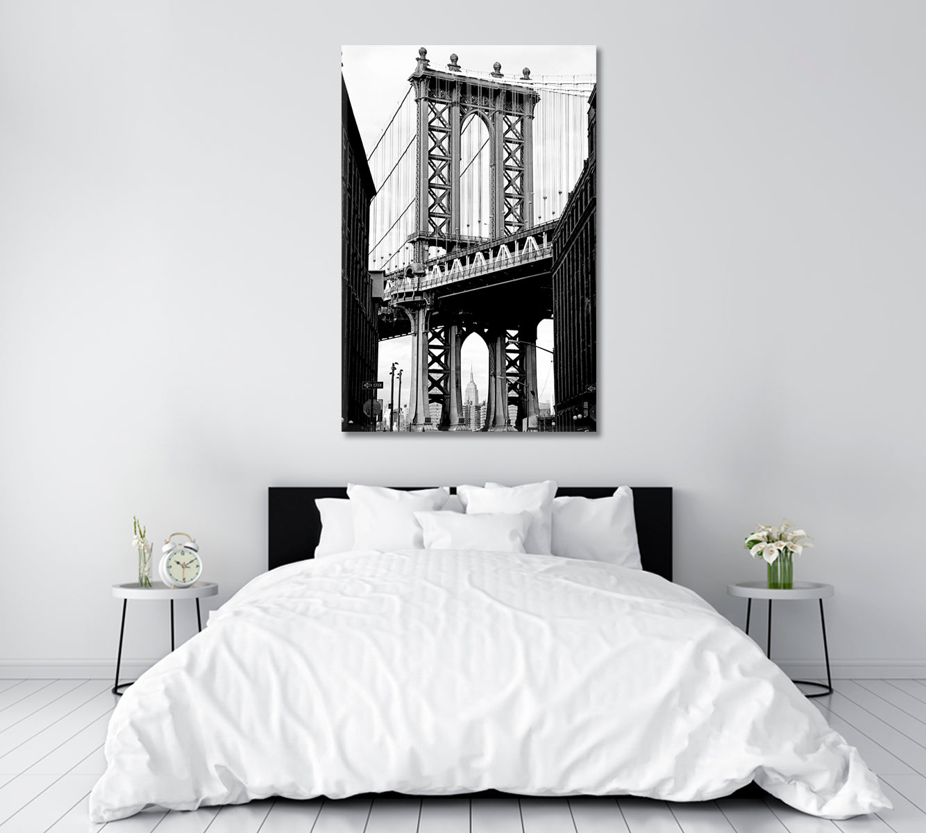 Manhattan Bridge Canvas Print ArtLexy   