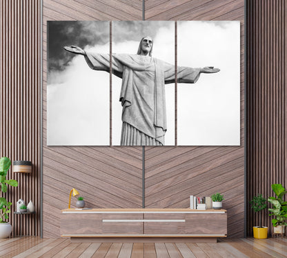 Christ the Redeemer Statue Rio de Janeiro Canvas Print ArtLexy   