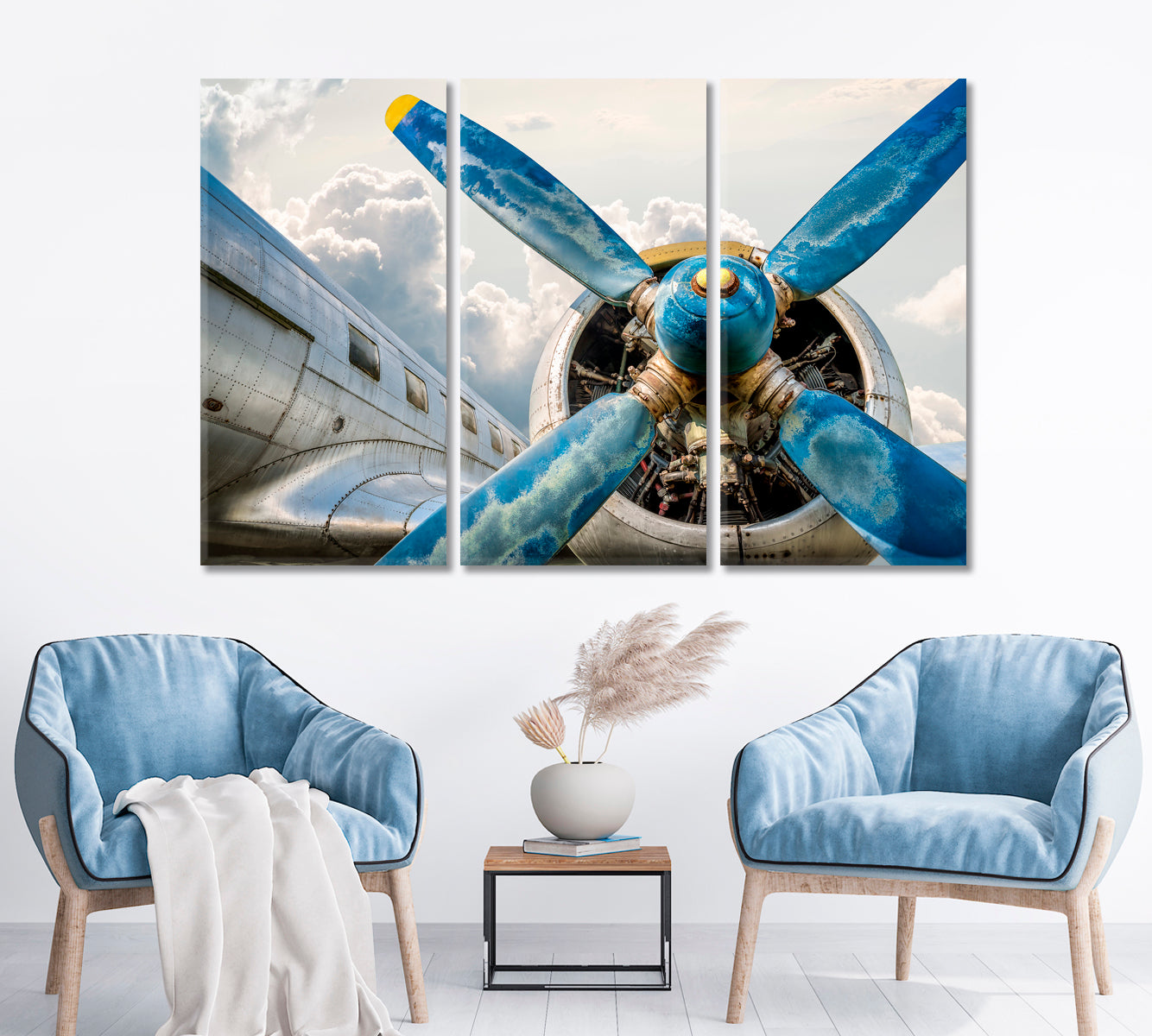 Aircraft Propeller Canvas Print ArtLexy   
