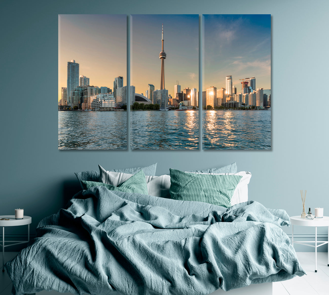 Toronto Skyline Ontario Canada Canvas Print ArtLexy   