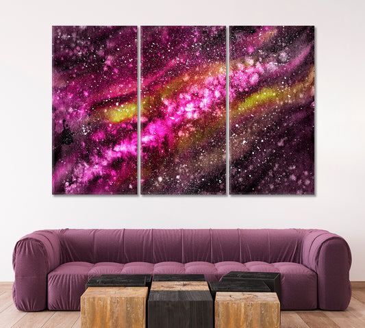 Abstract Milky Way Canvas Print ArtLexy   