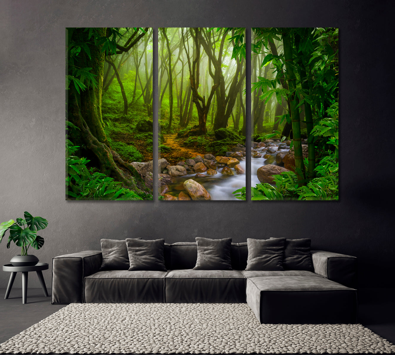 Tropical Rainforest Canvas Print ArtLexy   