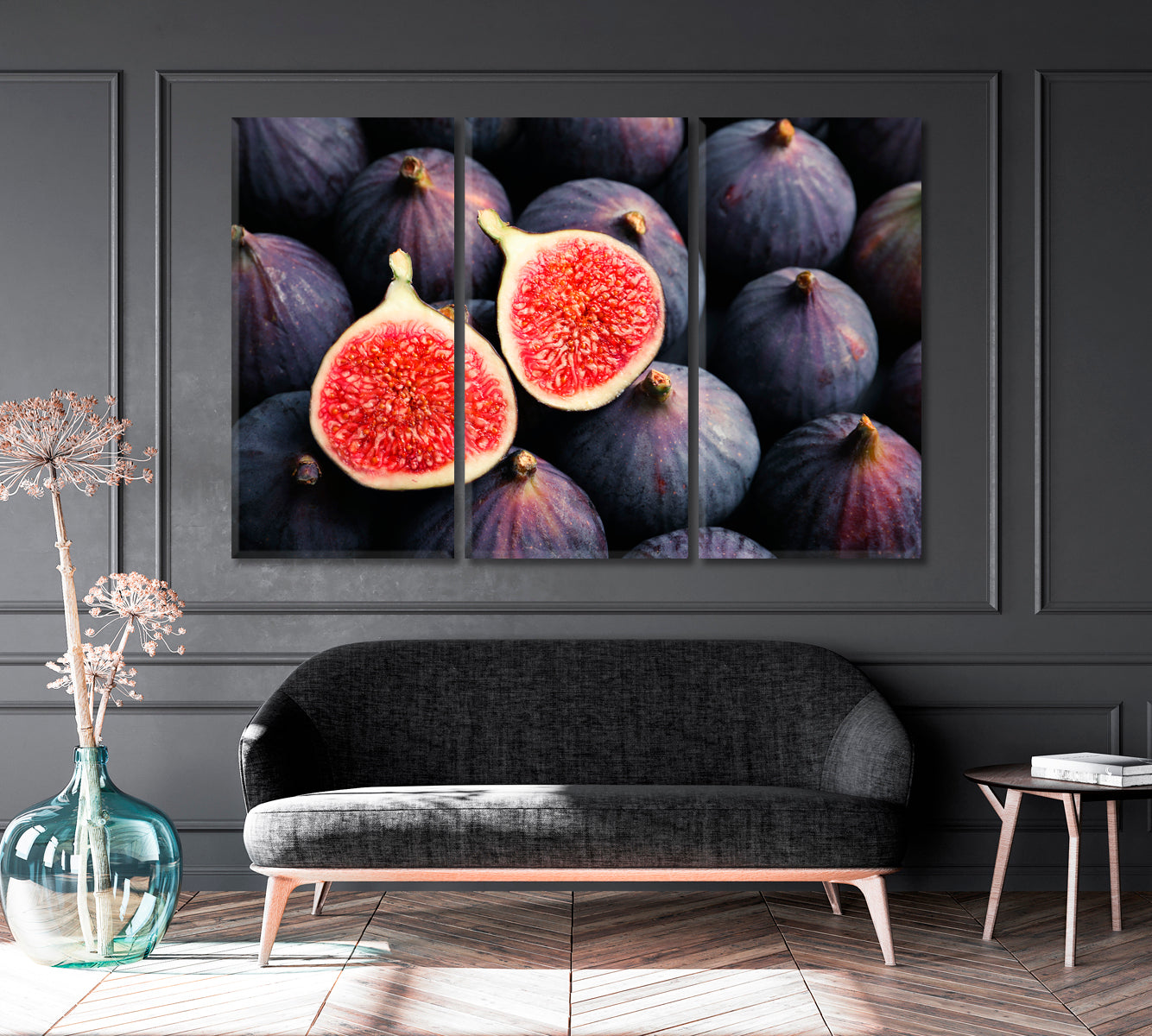 Fresh Ripe Figs Tropical Fruits Canvas Print ArtLexy   