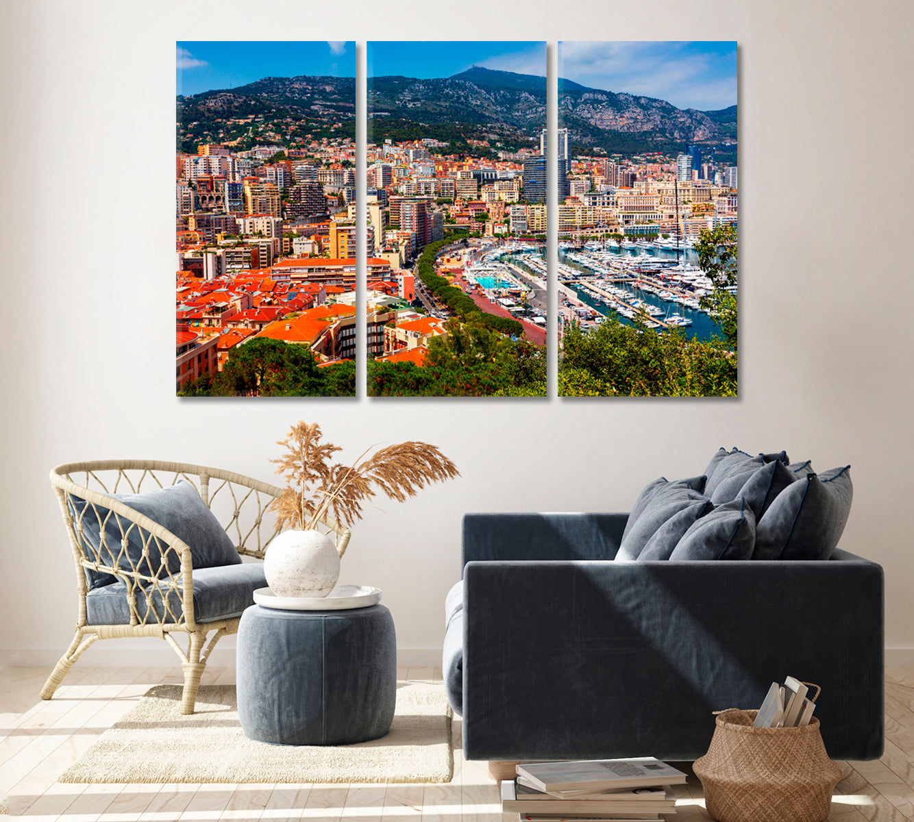 Monte Carlo Monaco Canvas Print ArtLexy   
