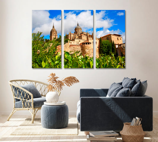 Salamanca Cathedral Spain Canvas Print ArtLexy   