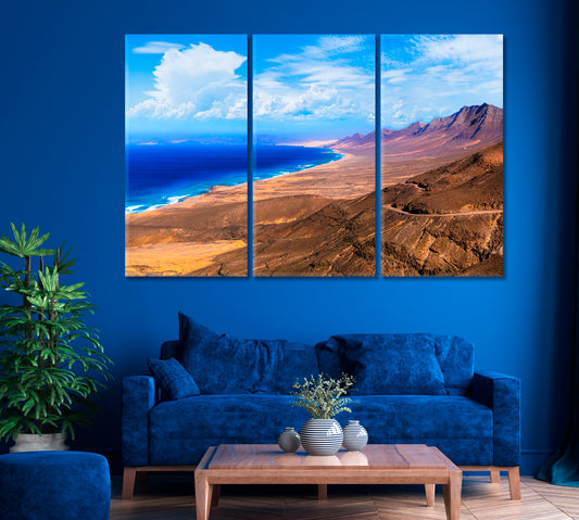 Cofete Beach Fuerteventura Canary Islands Spain Canvas Print ArtLexy   