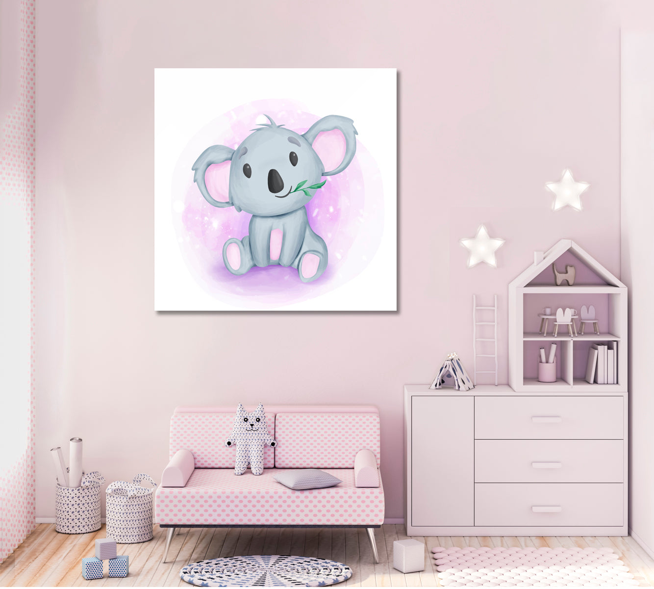 Baby Koala Canvas Print ArtLexy   