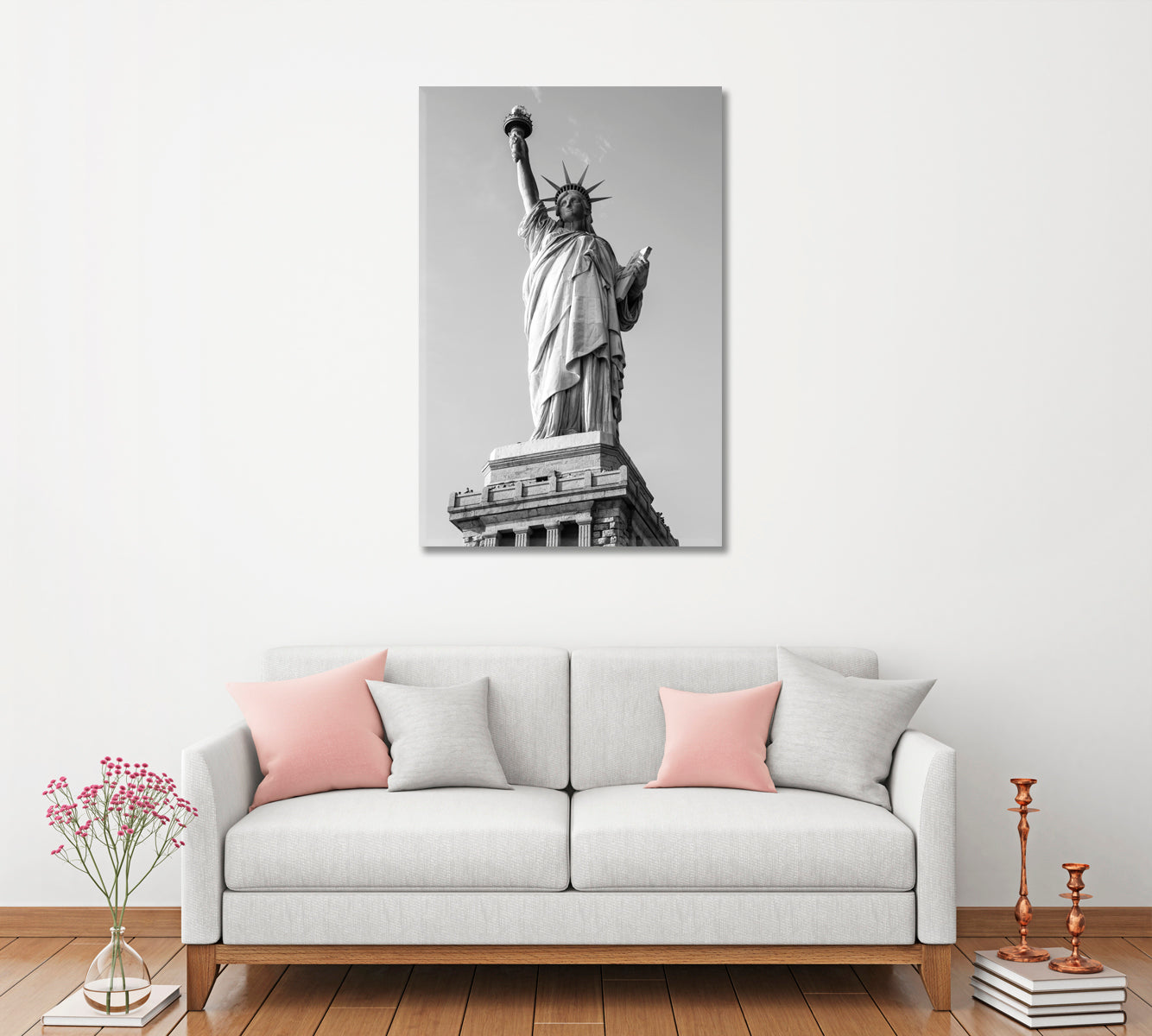 Statue of Liberty in New York Canvas Print ArtLexy 1 Panel 16"x24" inches 
