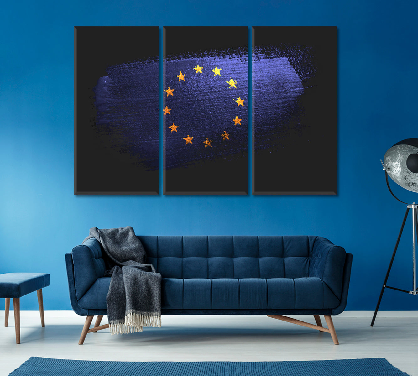 European Flag Canvas Print ArtLexy   