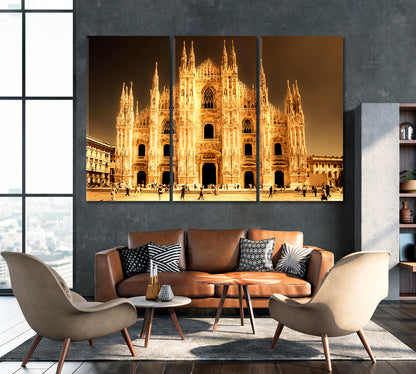 Milan Cathedral Canvas Print ArtLexy   