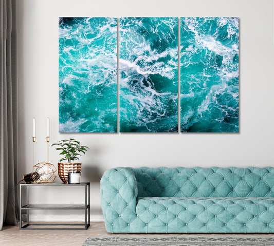Amazing Sea Waves Canvas Print ArtLexy   