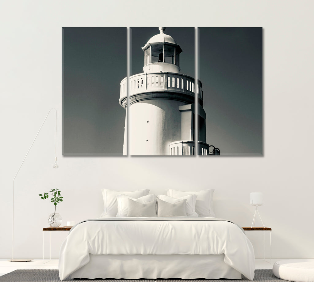 Lighthouse Canvas Print ArtLexy 3 Panels 36"x24" inches 