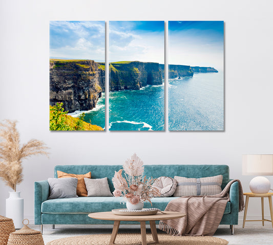Cliffs of Moher Ireland Canvas Print ArtLexy   