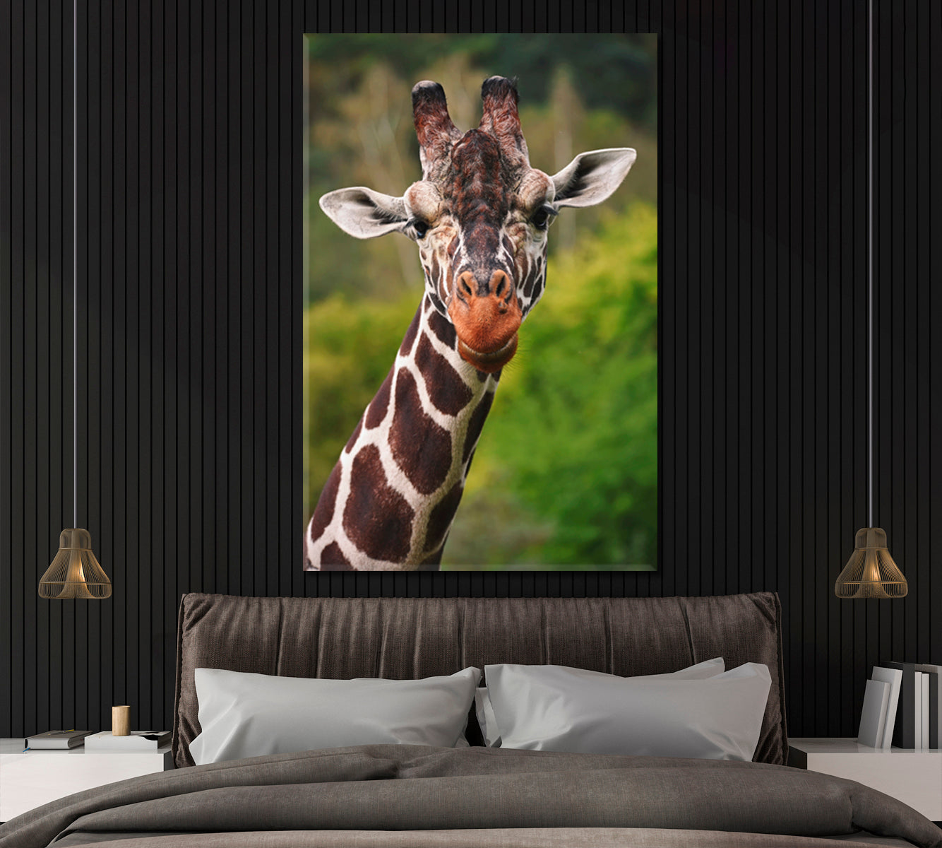 Rothschild Giraffe Canvas Print ArtLexy   