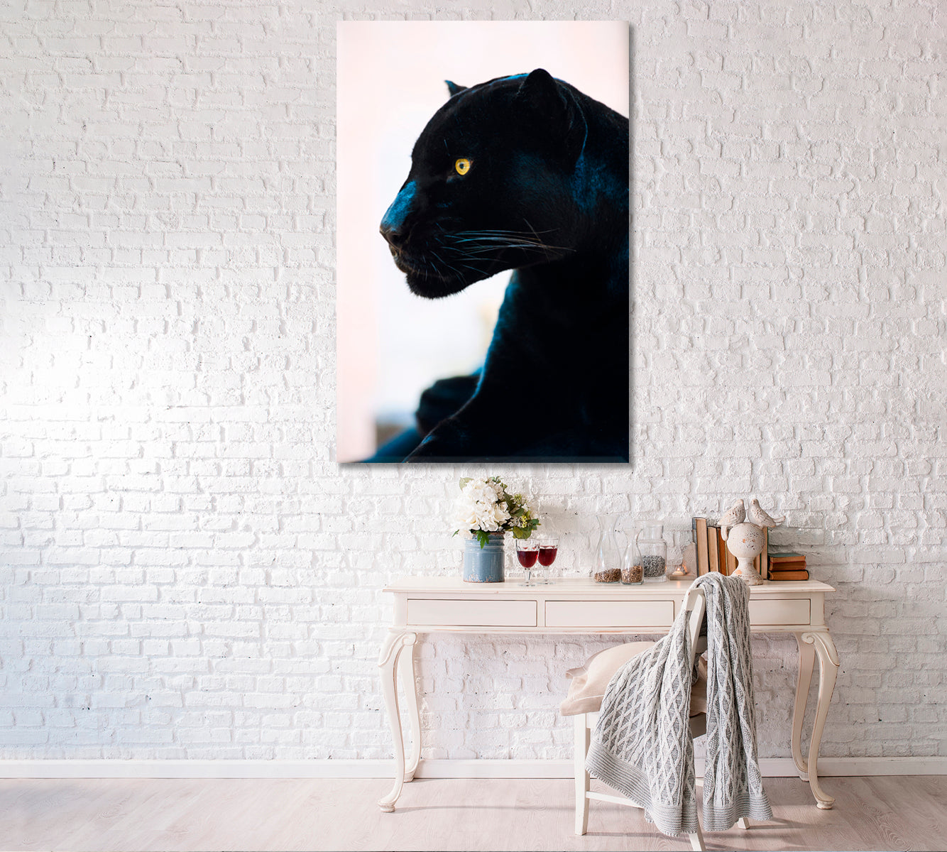 Black Panther Canvas Print ArtLexy   