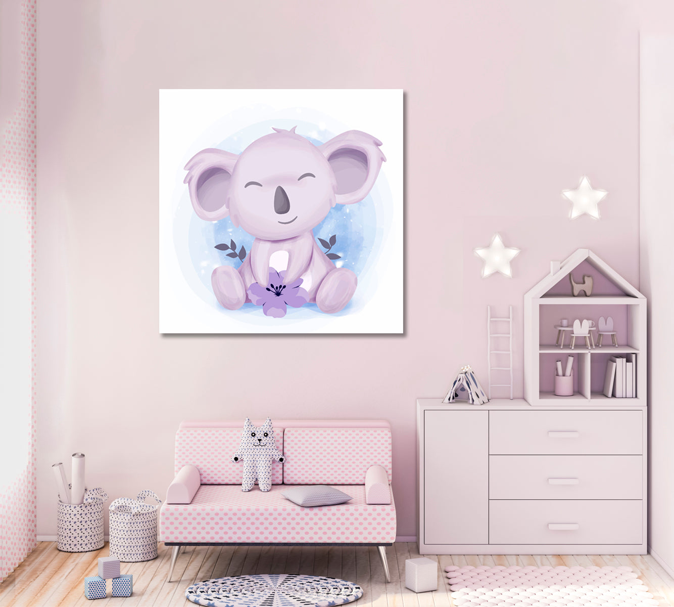 Little Koala Canvas Print ArtLexy   