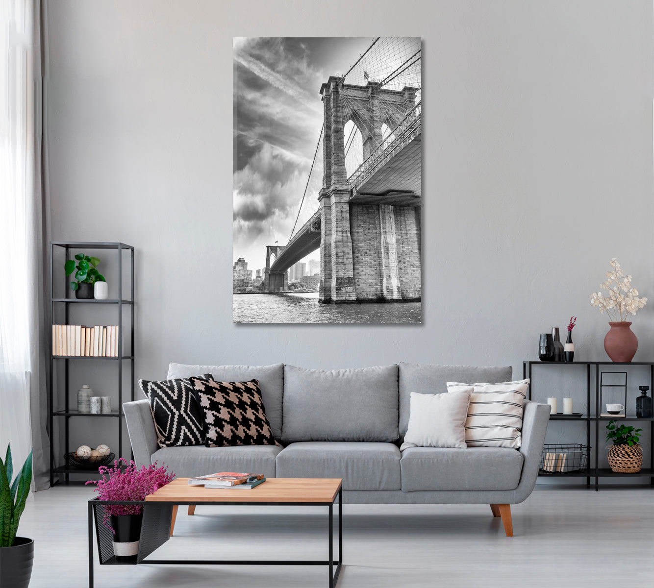 Brooklyn Bridge Canvas Print ArtLexy   