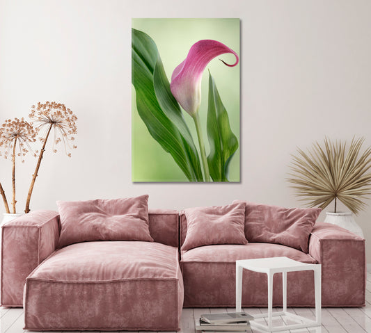 Calla Lily Flowers Canvas Print ArtLexy 1 Panel 16"x24" inches 