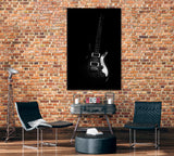 Electric Guitar Canvas Print ArtLexy 1 Panel 16"x24" inches 