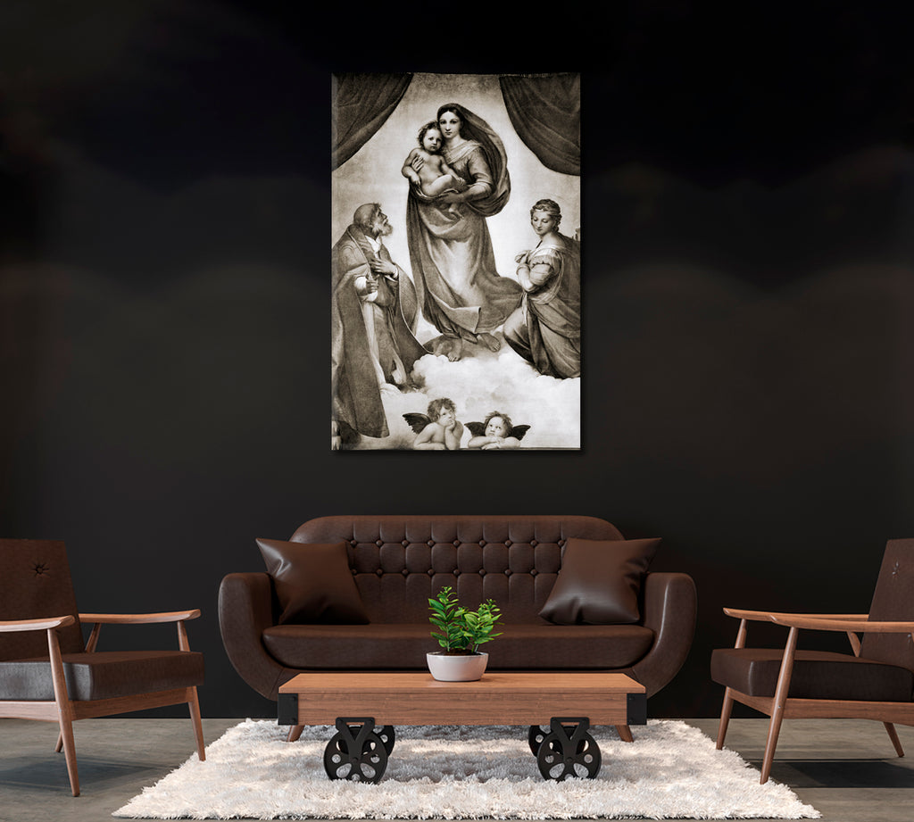 Sistine Madonna Canvas Print ArtLexy   