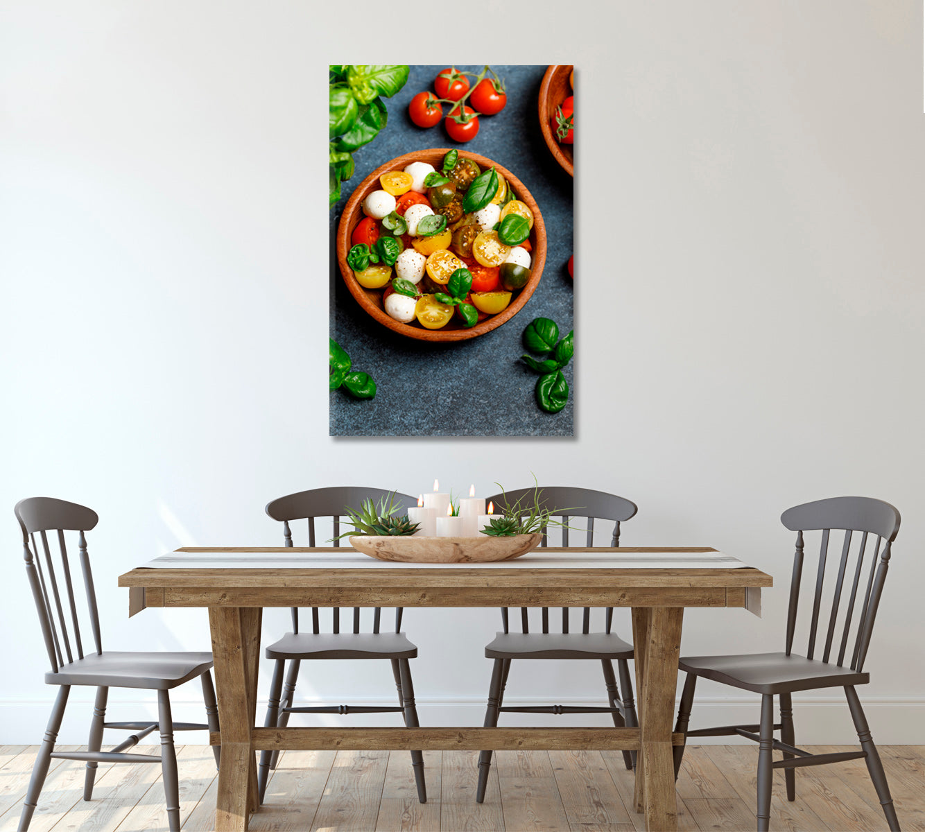 Caprese Salad Italian Food Canvas Print ArtLexy   