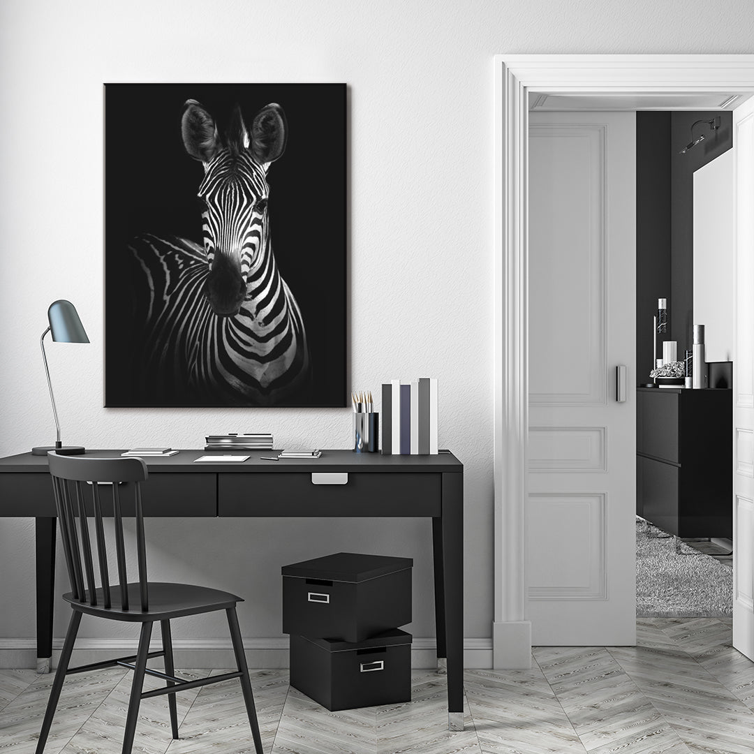 Zebra Canvas Print ArtLexy   