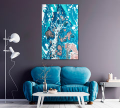 Creative Abstract Stormy Waves Canvas Print ArtLexy   
