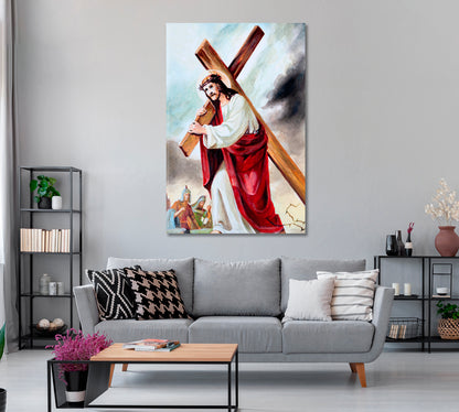 Jesus Christ Canvas Print ArtLexy 1 Panel 16"x24" inches 