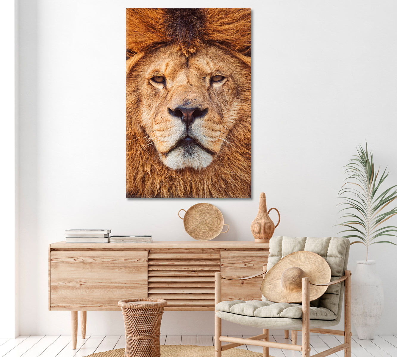 Lion Canvas Print ArtLexy   