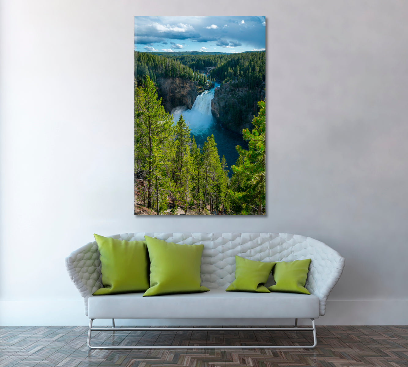 Yellowstone National Forest Canvas Print ArtLexy   