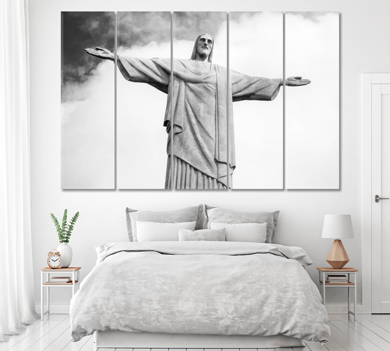 Christ the Redeemer Statue Rio de Janeiro Canvas Print ArtLexy   
