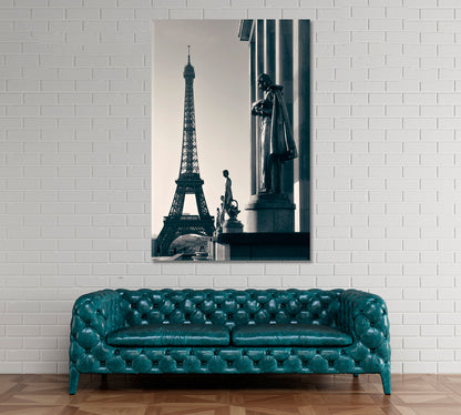 Eiffel Tower Paris Canvas Print ArtLexy   