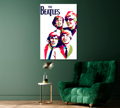 The Beatles Canvas Print ArtLexy   