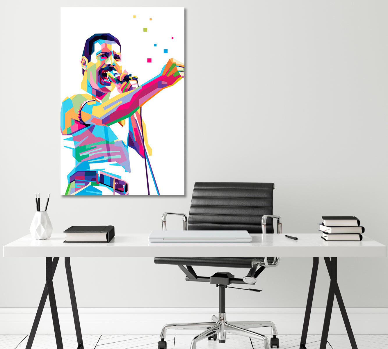 Freddie Mercury Canvas Print ArtLexy   