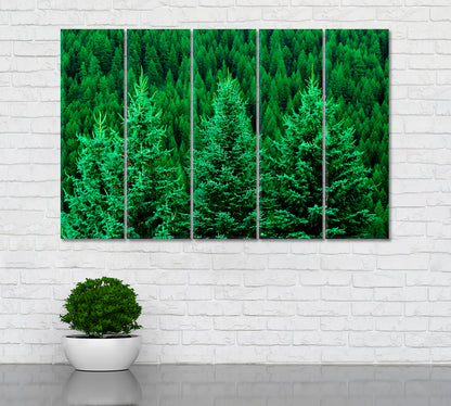 Pine Forest Canvas Print ArtLexy   