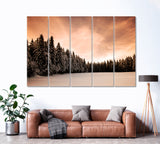 Winter in Black Forest Germany Canvas Print ArtLexy   