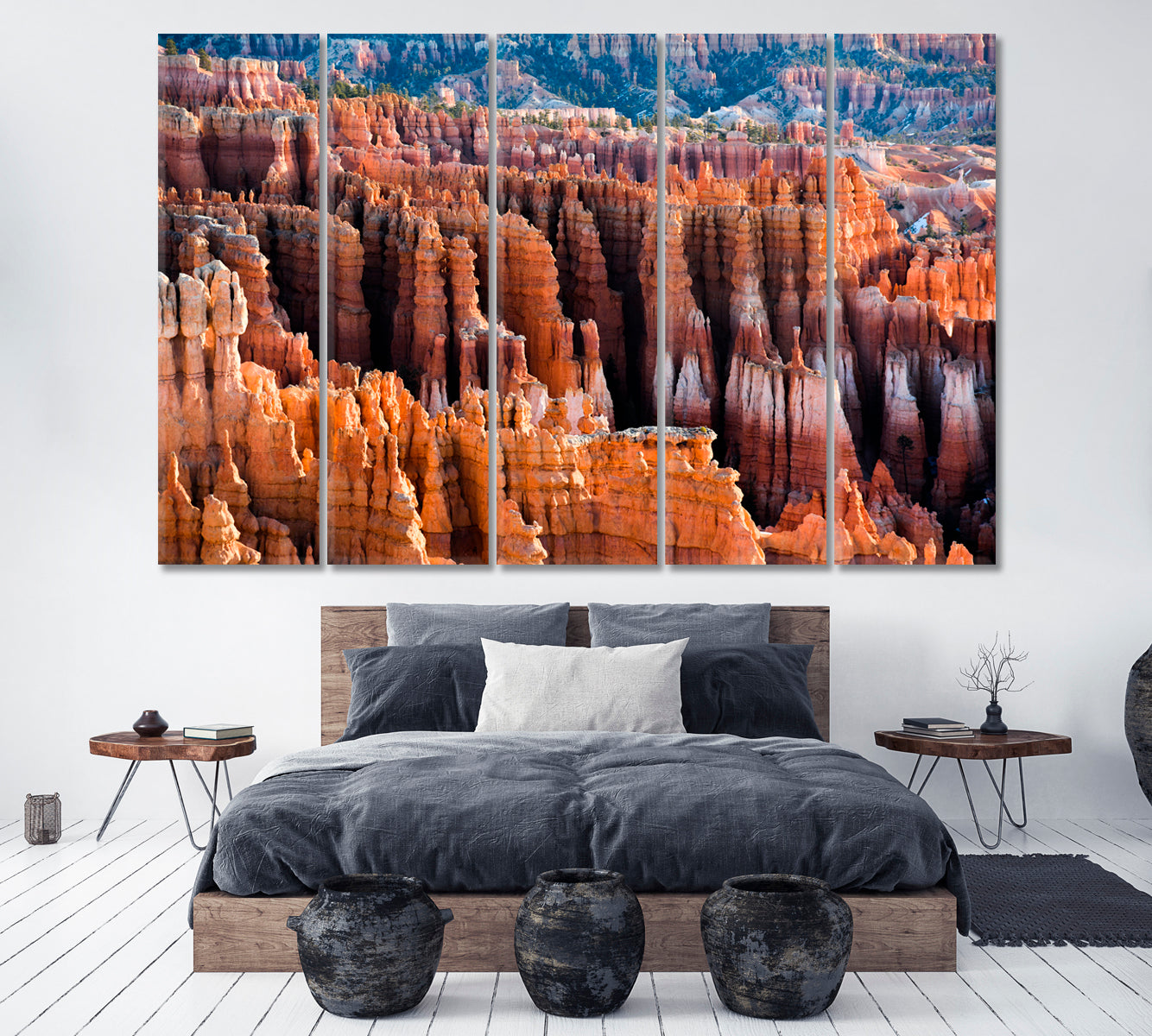 Bryce Canyon National Park Utah Canvas Print ArtLexy 5 Panels 36"x24" inches 