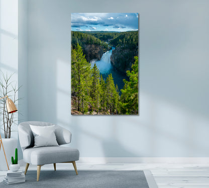 Yellowstone National Forest Canvas Print ArtLexy   