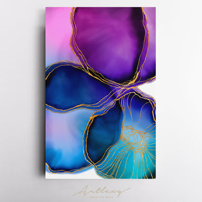 Tender and Elegant Abstract Pattern Canvas Print ArtLexy 1 Panel 16"x24" inches 